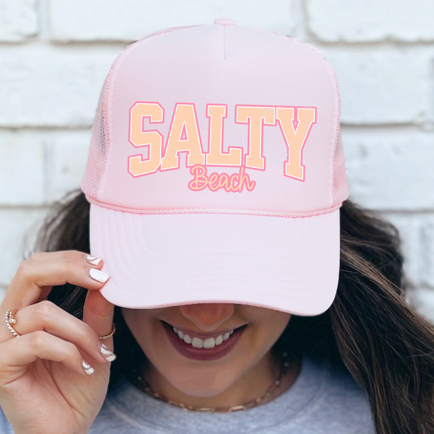 Salty Beach Trucker Hat