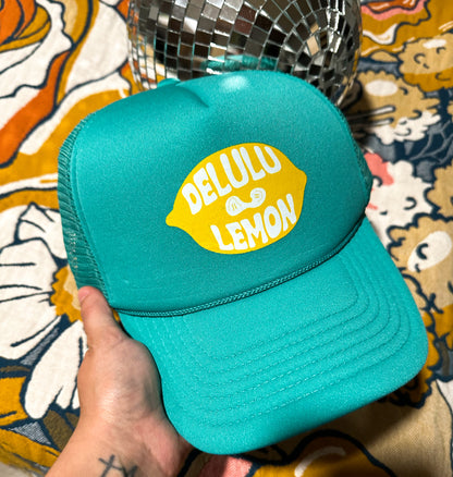 Delulu L Jade Trucker Hat