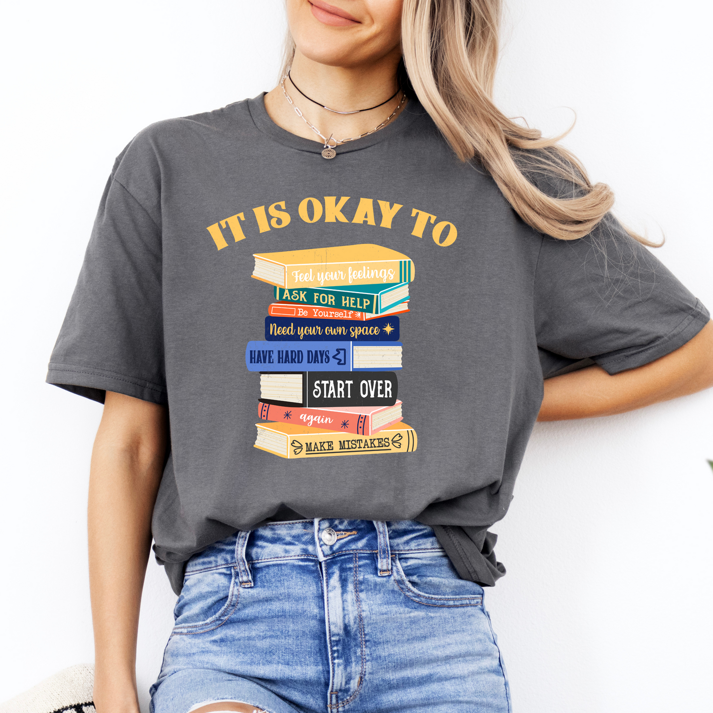 It Is Okay To (Book Stack)