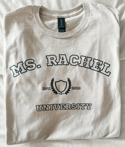 Ms. Rachel University